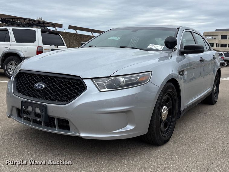 image for item FH6097 2018 Ford Taurus Police Interceptor 
