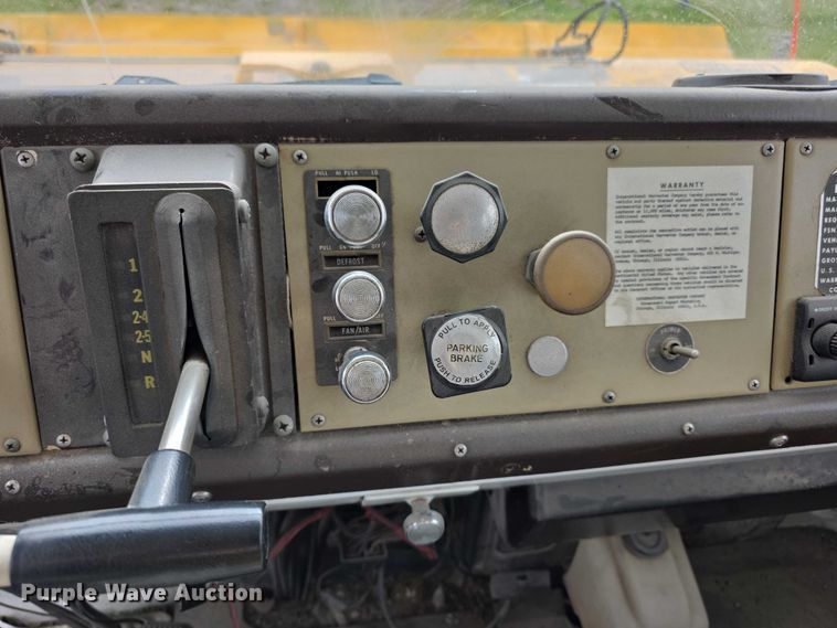 image for item FH6099 International Cargostar 1850B runway sweeper truck