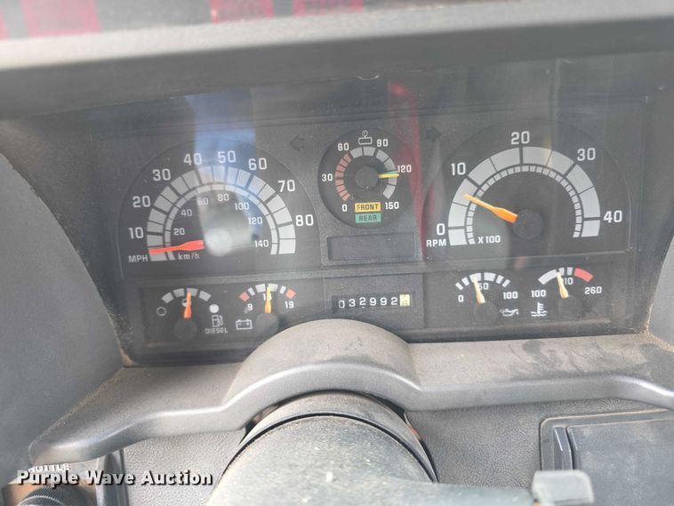 image for item FH6101 1996 GMC Topkick dump truck