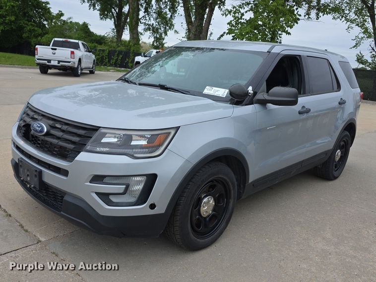 image for item FH6110 2018 Ford Explorer Police Interceptor SUV