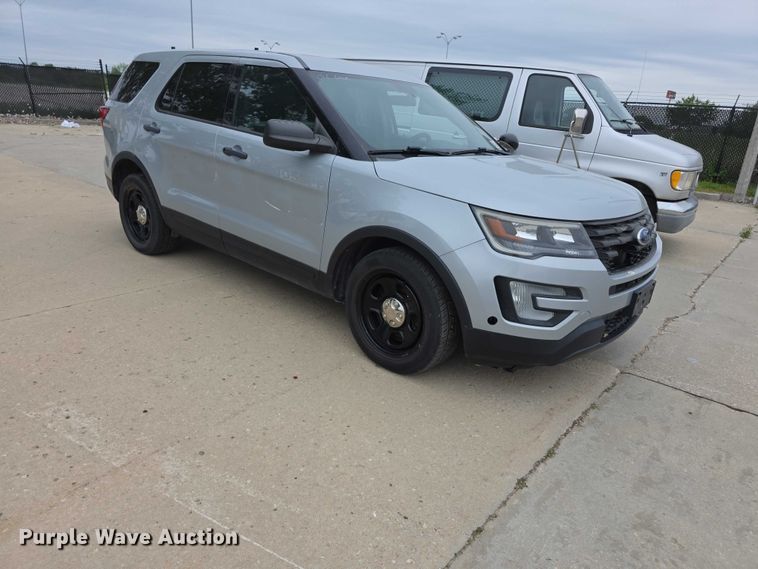image for item FH6110 2018 Ford Explorer Police Interceptor SUV