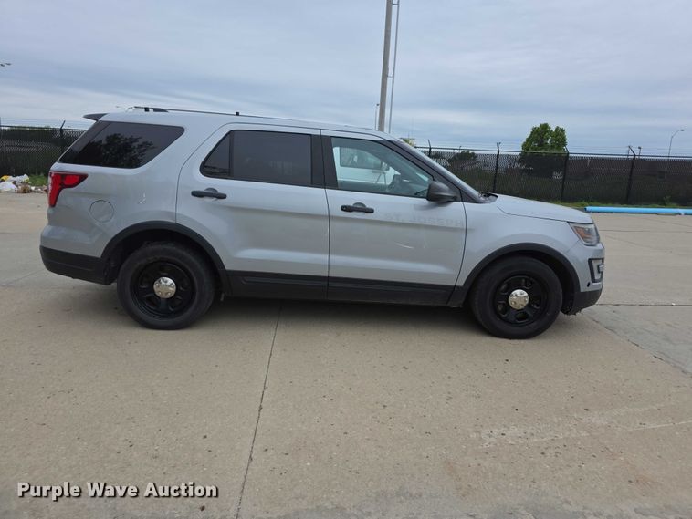 image for item FH6110 2018 Ford Explorer Police Interceptor SUV