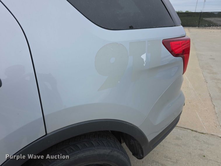image for item FH6110 2018 Ford Explorer Police Interceptor SUV