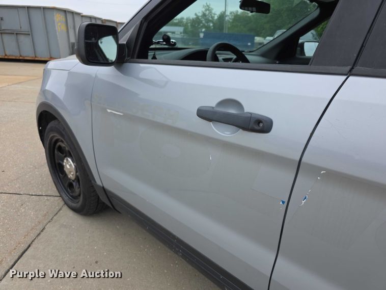 image for item FH6110 2018 Ford Explorer Police Interceptor SUV