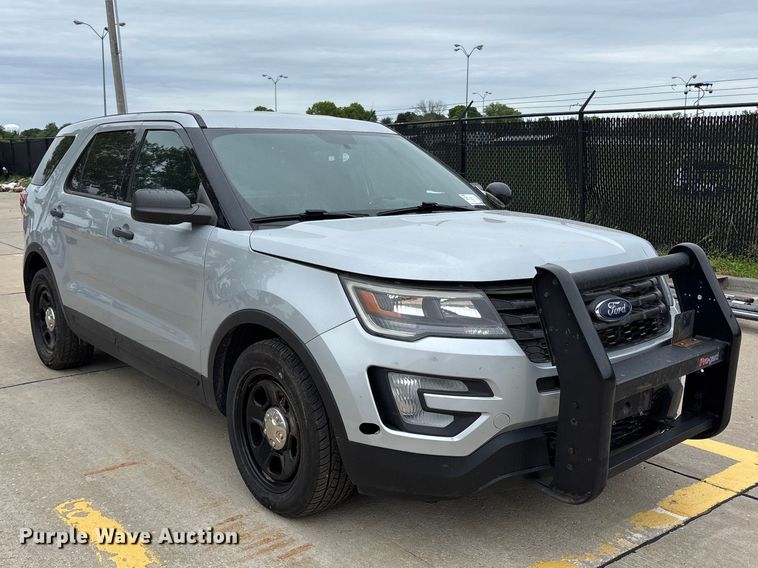 image for item FH6111 2019 Ford Explorer Police Interceptor SUV