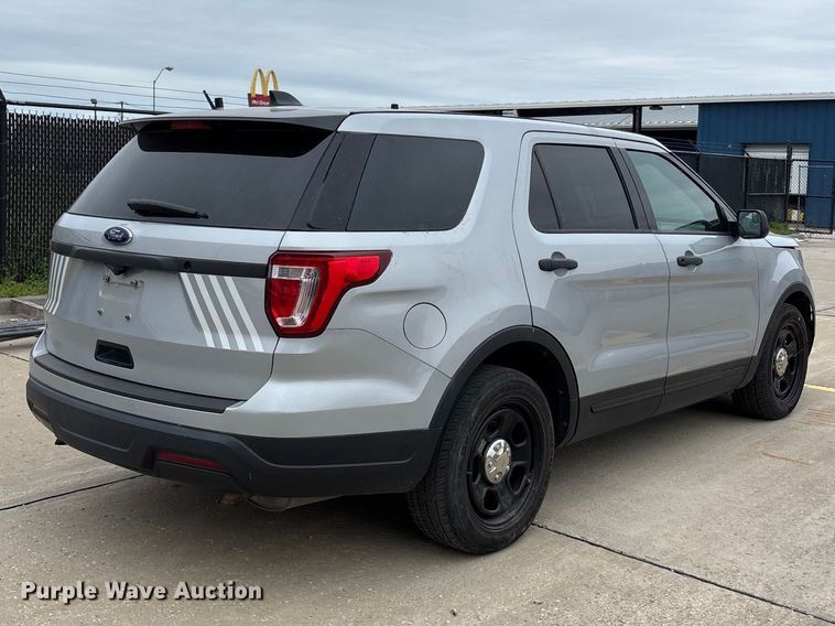 image for item FH6111 2019 Ford Explorer Police Interceptor SUV