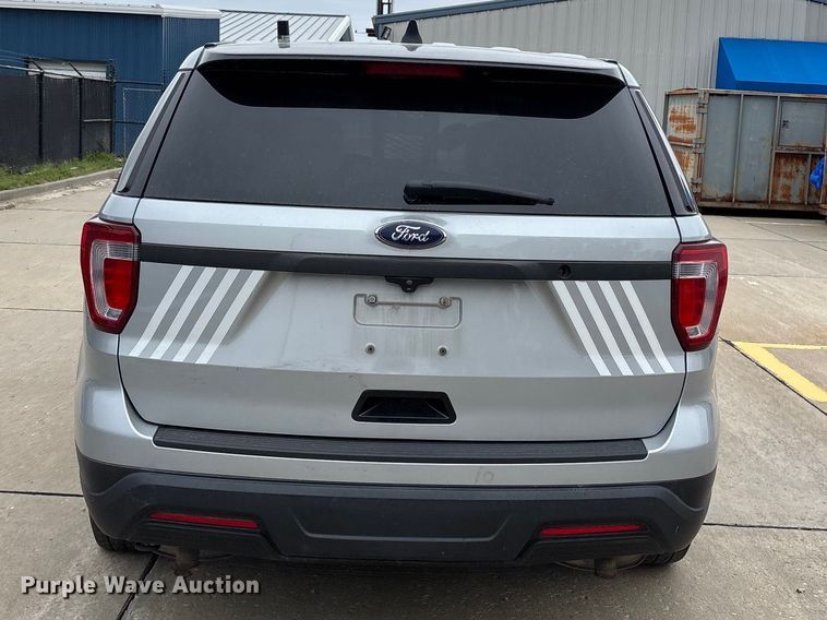 image for item FH6111 2019 Ford Explorer Police Interceptor SUV