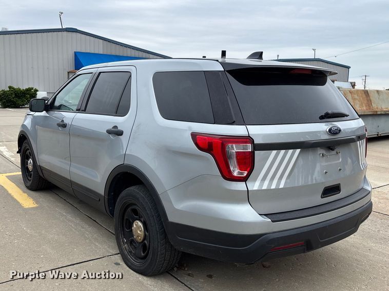 image for item FH6111 2019 Ford Explorer Police Interceptor SUV