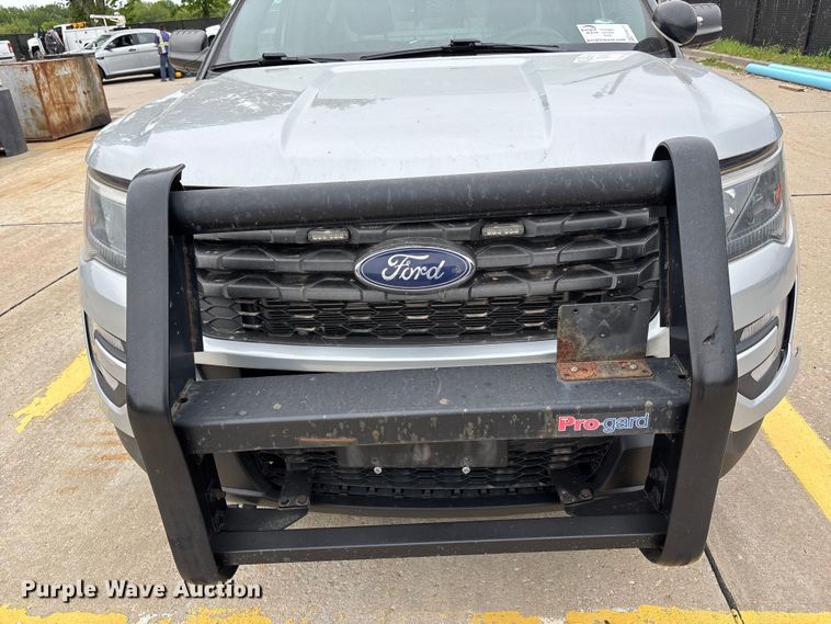 image for item FH6111 2019 Ford Explorer Police Interceptor SUV