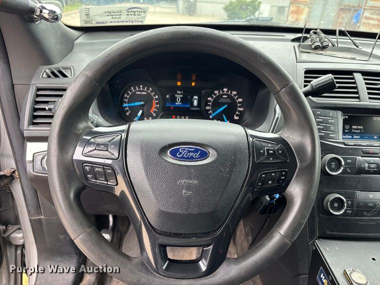 image for item FH6111 2019 Ford Explorer Police Interceptor SUV