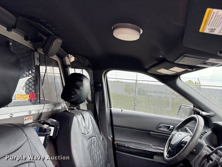 image for item FH6111 2019 Ford Explorer Police Interceptor SUV