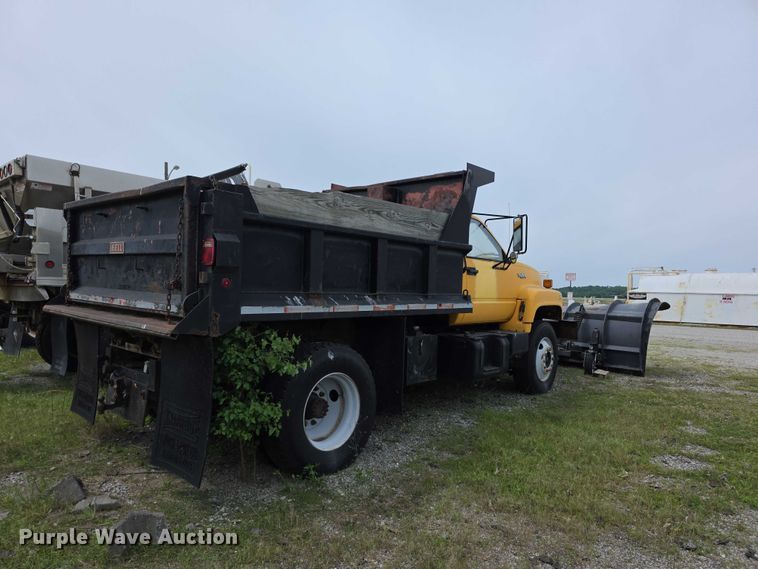 image for item FH6114 1996 GMC Topkick dump truck
