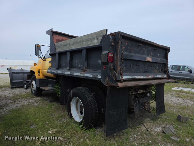 image for item FH6114 1996 GMC Topkick dump truck