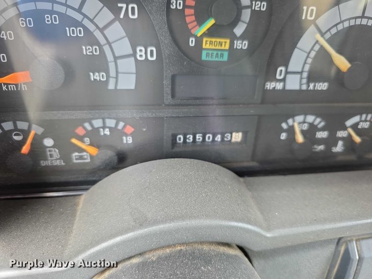 image for item FH6114 1996 GMC Topkick dump truck
