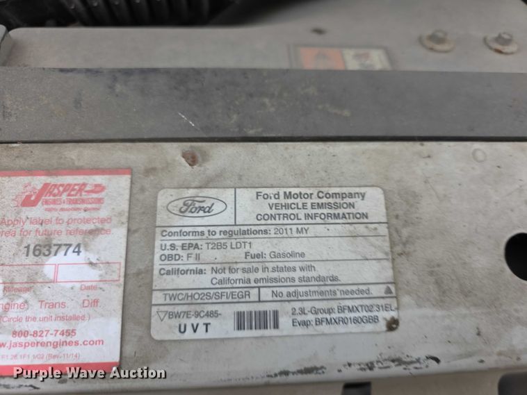 image for item FH6117 2011 Ford Ranger pickup truck