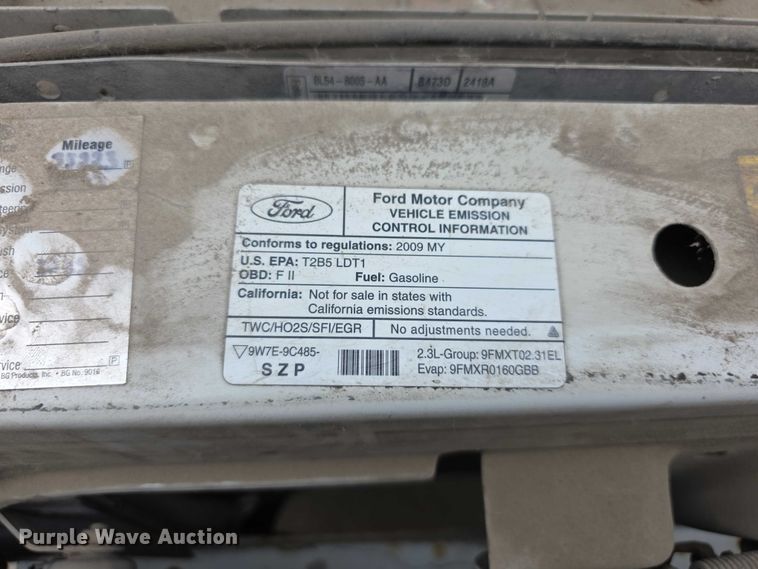 image for item FH6118 2009 Ford Ranger pickup truck