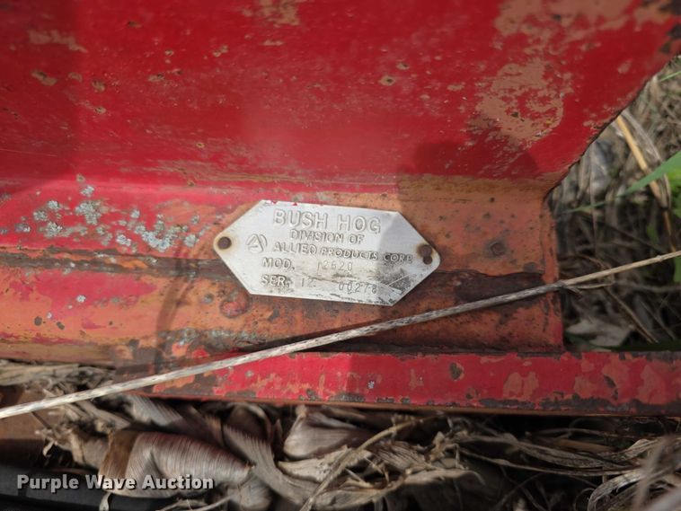 image for item FH6125 2015 Bush Hog batwing rotary mower