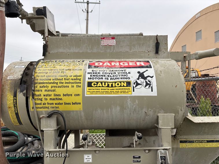 image for item FH7117 2006 Strong Manufacturing Spray Mate concrete mortar mixer