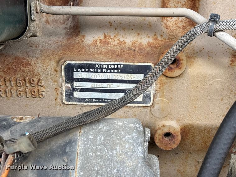 image for item FH7118 1993 Ingersoll-Rand 185 air compressor
