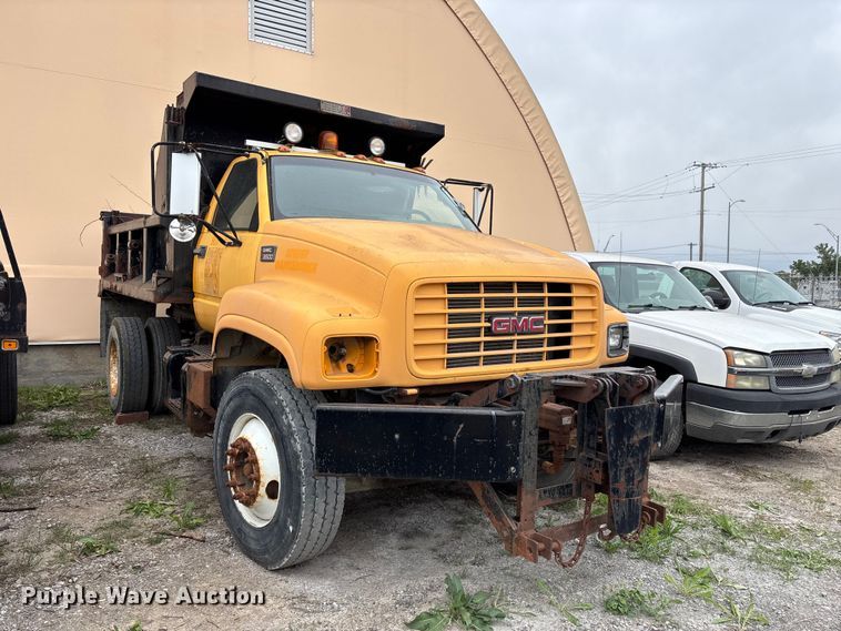 image for item FH7121 1999 GMC C7 dump truck