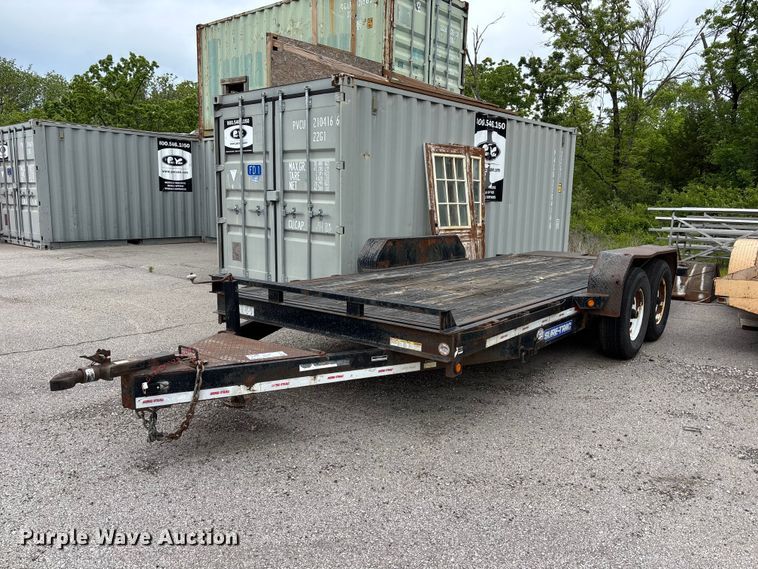 image for item FH7131 2013 Sure-Trac tilt deck equipment trailer