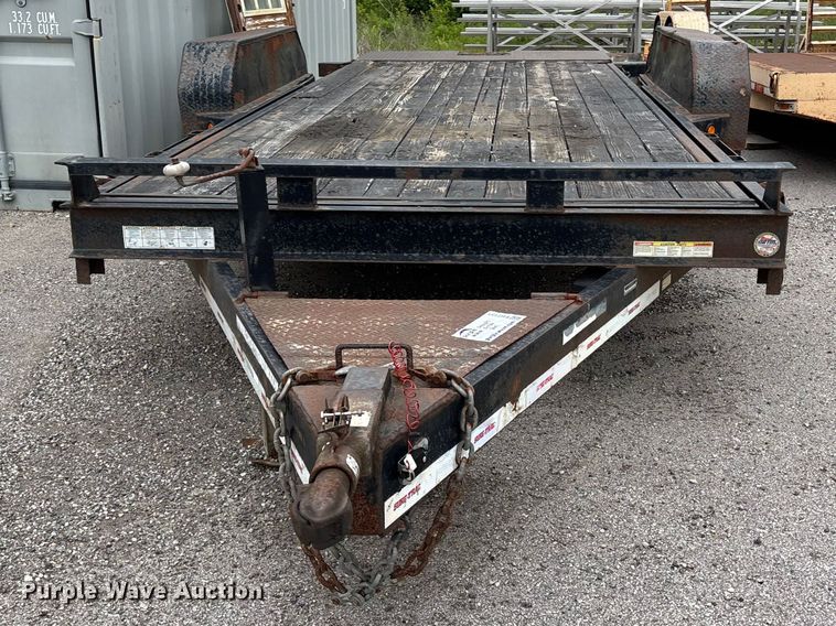 image for item FH7131 2013 Sure-Trac tilt deck equipment trailer