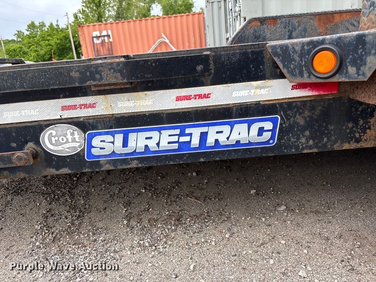 image for item FH7131 2013 Sure-Trac tilt deck equipment trailer