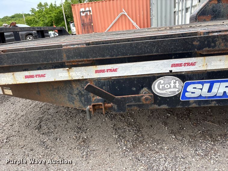 image for item FH7131 2013 Sure-Trac tilt deck equipment trailer