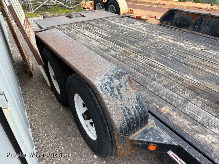 image for item FH7131 2013 Sure-Trac tilt deck equipment trailer