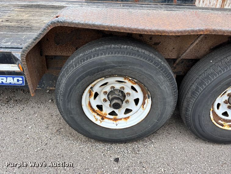 image for item FH7131 2013 Sure-Trac tilt deck equipment trailer