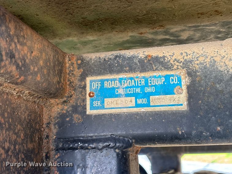 image for item FH7135 Off Road Floater Equipment 4030 vacuum truck