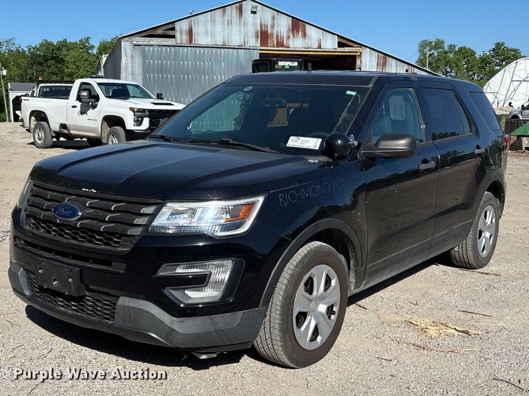 image for item FH7136 2018 Ford Explorer Police SUV