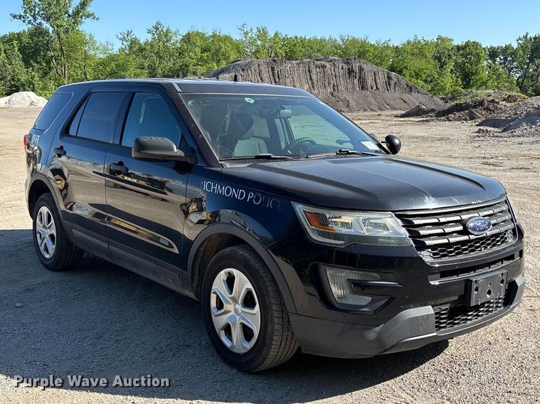 image for item FH7136 2018 Ford Explorer Police SUV