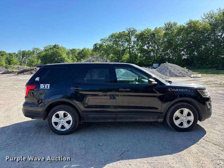 image for item FH7136 2018 Ford Explorer Police SUV