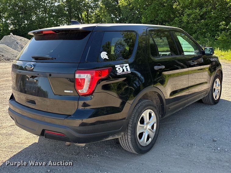 image for item FH7136 2018 Ford Explorer Police SUV