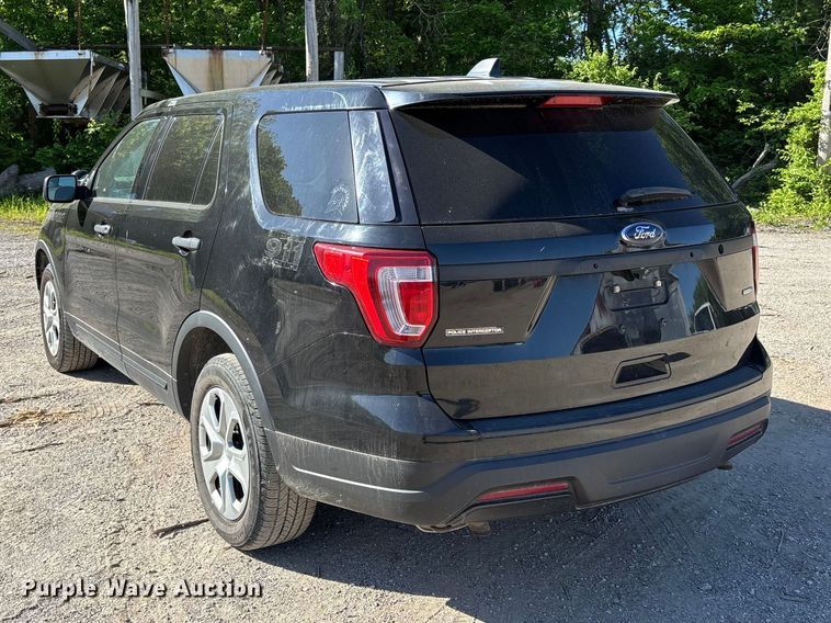 image for item FH7136 2018 Ford Explorer Police SUV