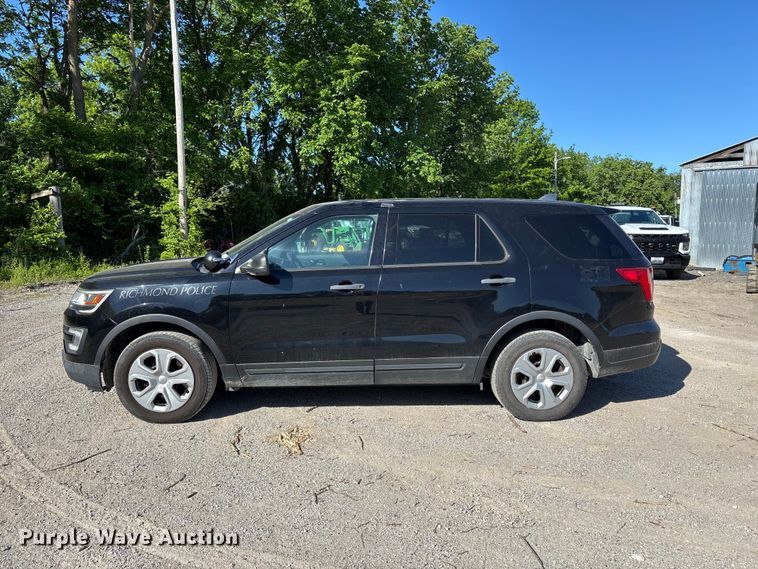 image for item FH7136 2018 Ford Explorer Police SUV