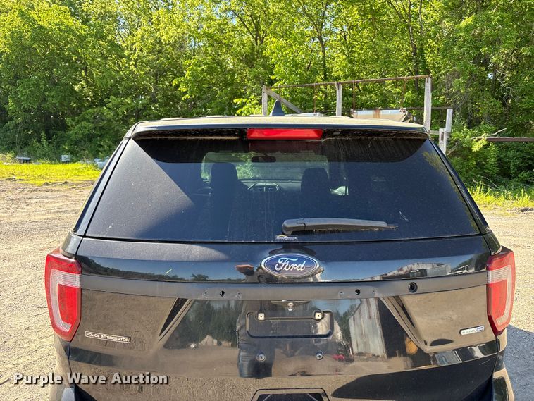 image for item FH7136 2018 Ford Explorer Police SUV