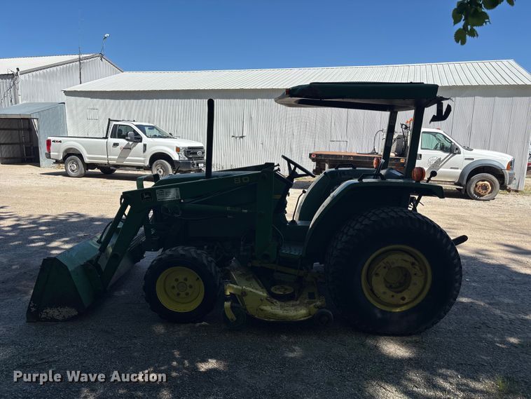 image for item FH7140 1990 John Deere 1070 MFWD tractor