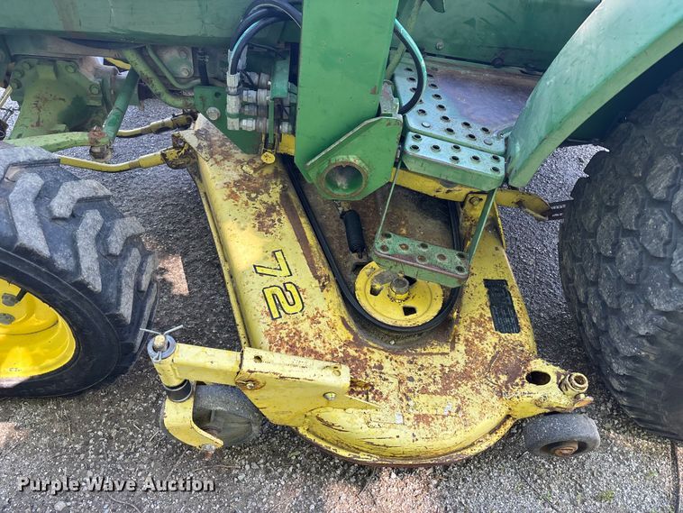 image for item FH7140 1990 John Deere 1070 MFWD tractor