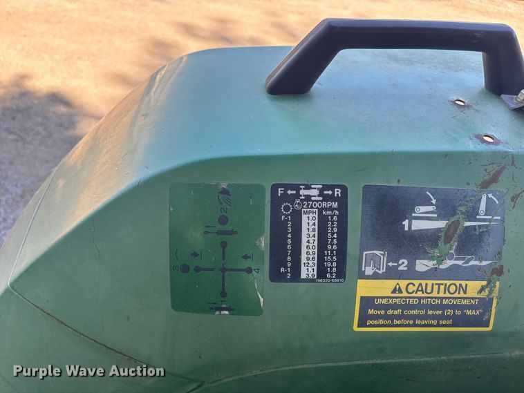 image for item FH7140 1990 John Deere 1070 MFWD tractor