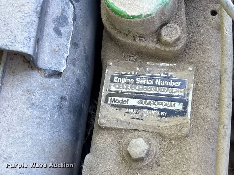 image for item FH7140 1990 John Deere 1070 MFWD tractor