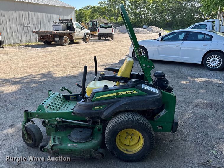 image for item FH7141 2017 John Deere Z930M ZTR lawn mower