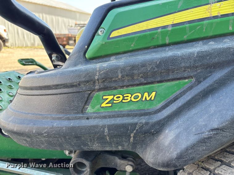 image for item FH7141 2017 John Deere Z930M ZTR lawn mower