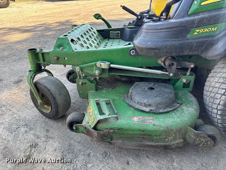 image for item FH7141 2017 John Deere Z930M ZTR lawn mower