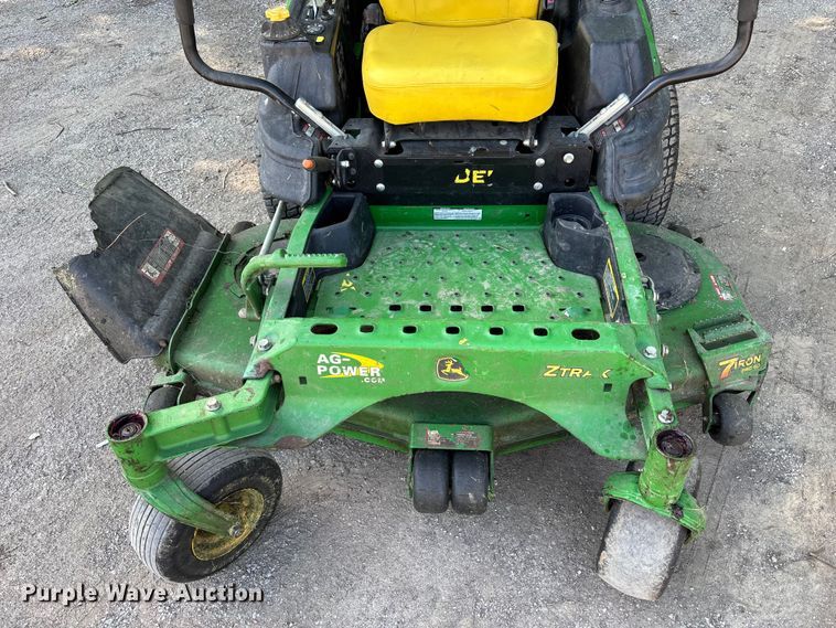 image for item FH7141 2017 John Deere Z930M ZTR lawn mower