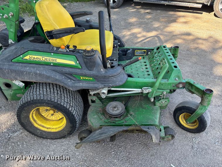 image for item FH7141 2017 John Deere Z930M ZTR lawn mower