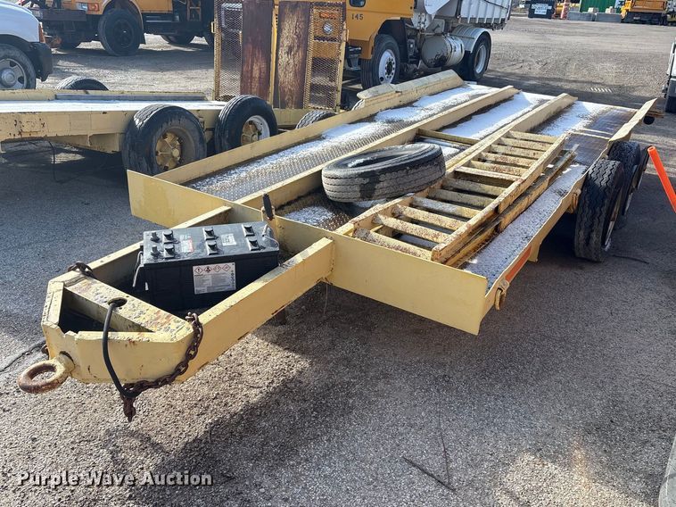 image for item FK1309 Shop built equipment trailer