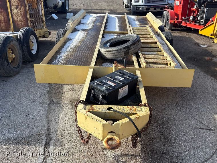 image for item FK1309 Shop built equipment trailer