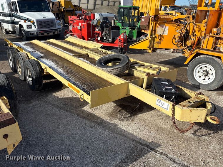 image for item FK1309 Shop built equipment trailer